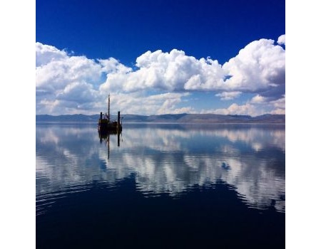 a boat on the water